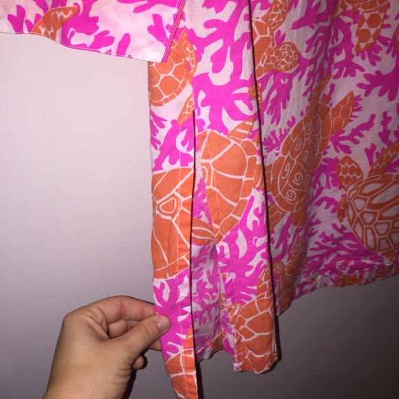 Gretchen Scott Designs Turtle Print Tunic - Picture 4 of 6